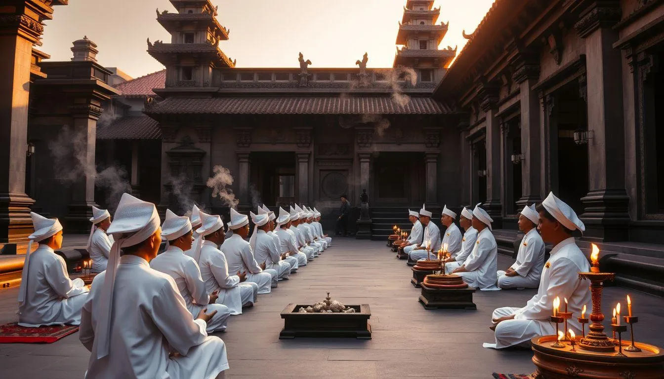 Ucapan Nyepi 2025 Bahasa Bali untuk Teman dan Sahabat (c) Ilustrasi AI