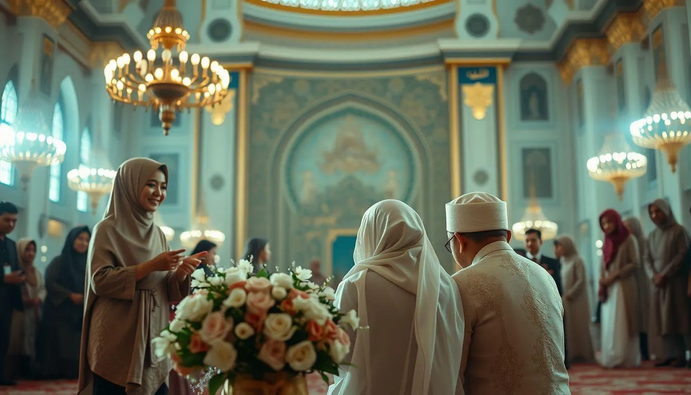 Ucapan Pernikahan Bahasa Arab yang Paling Utama (c) Ilustrasi AI