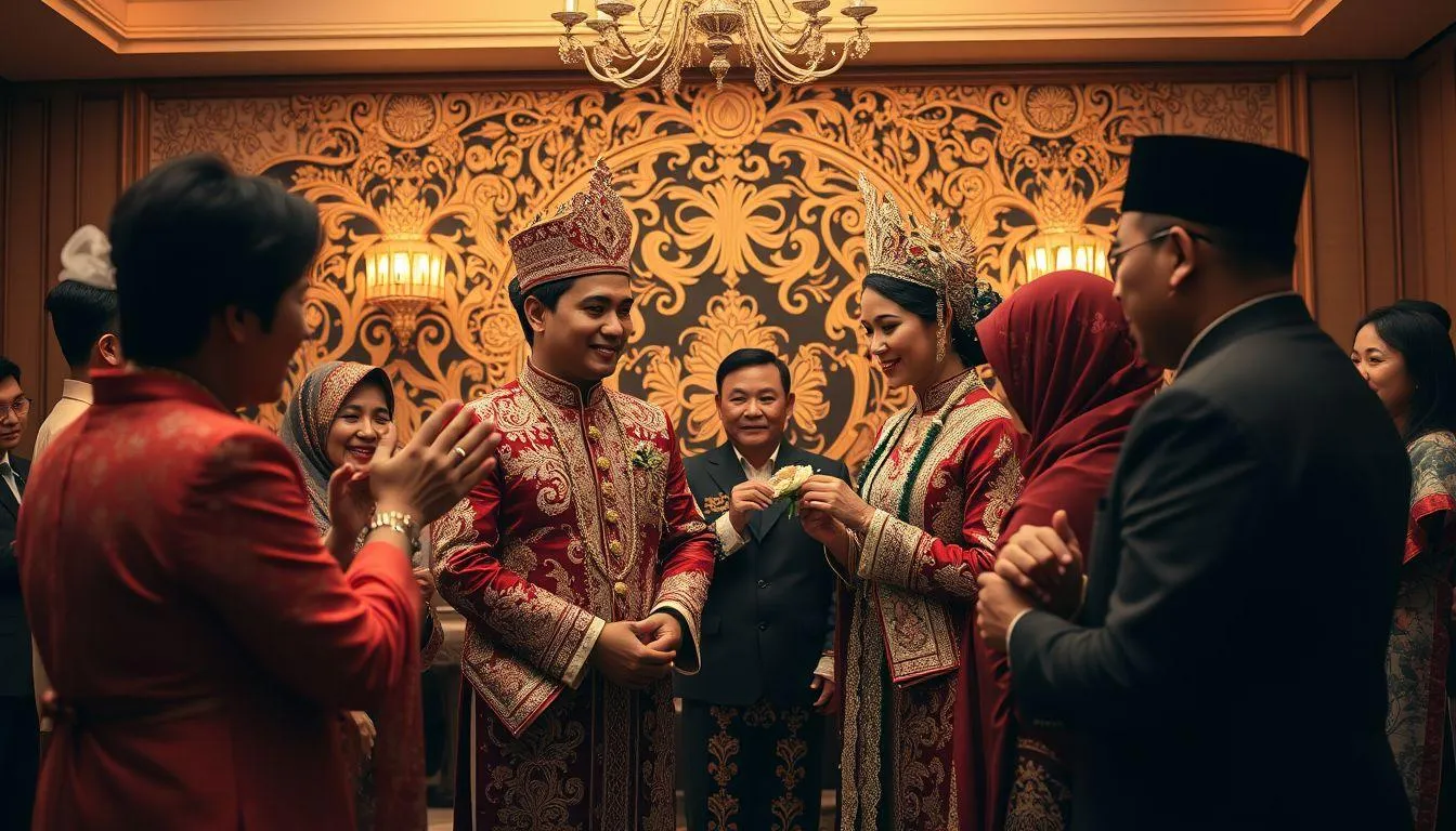 Jenis-Jenis Ucapan Pernikahan Bahasa Jawa (c) Ilustrasi AI