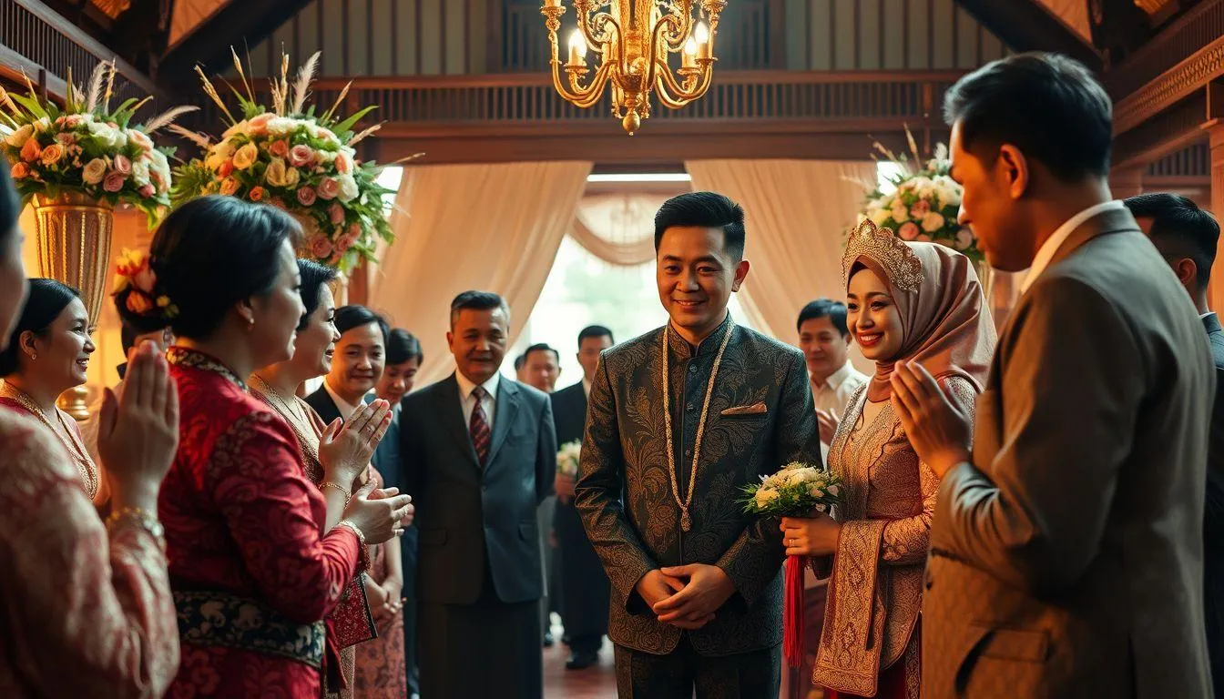 Tips Menyampaikan Ucapan Pernikahan Bahasa Jawa dengan Tepat (c) Ilustrasi AI