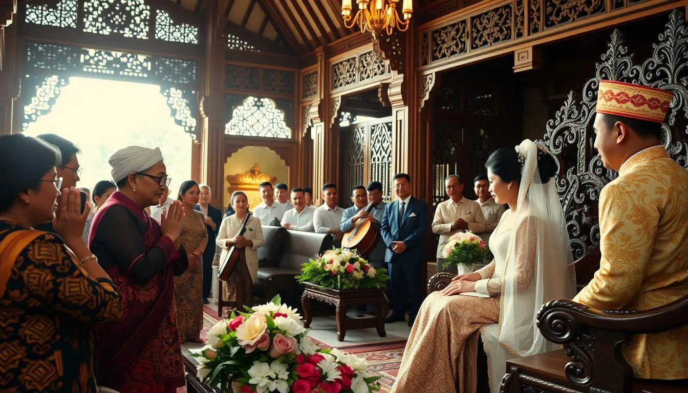 Perbedaan Ucapan Pernikahan Bahasa Jawa dengan Bahasa Indonesia (c) Ilustrasi AI