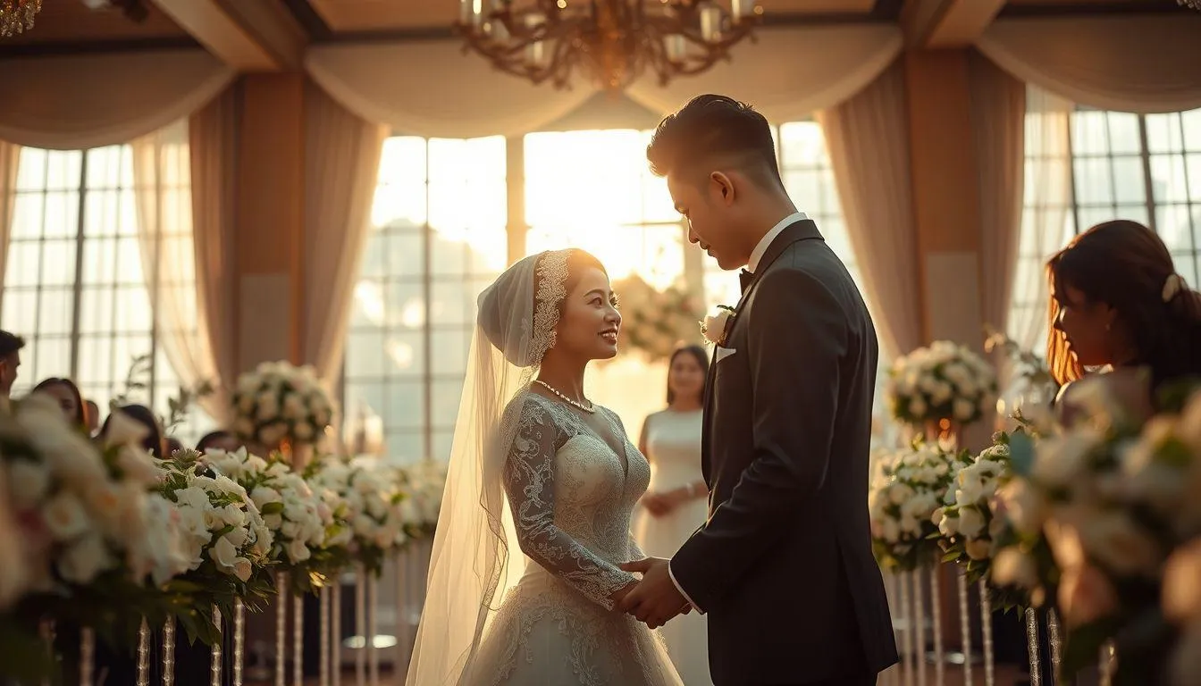 Contoh Ucapan Pernikahan yang Menyentuh Hati untuk Berbagai Situasi (c) Ilustrasi AI