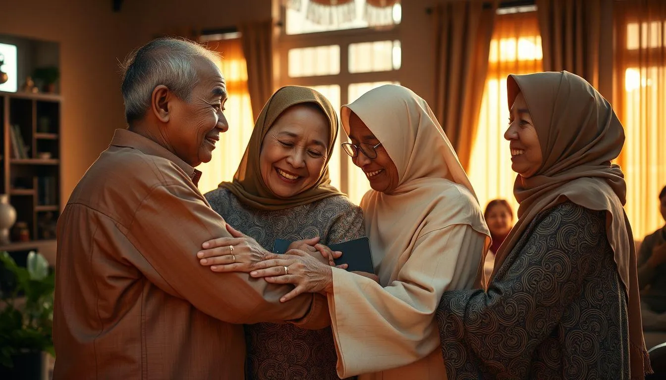 Ucapan Idul Fitri untuk Keluarga Tercinta (c) Ilustrasi AI