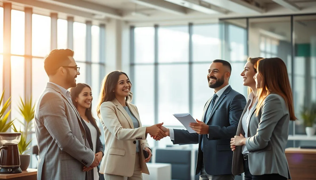 Tips Menyampaikan Ucapan Selamat Bekerja yang Efektif (c) Ilustrasi AI