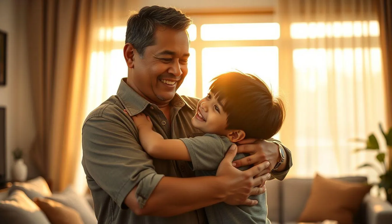 Ucapan Hari Ayah yang Penuh Kasih dan Makna (c) Ilustrasi AI