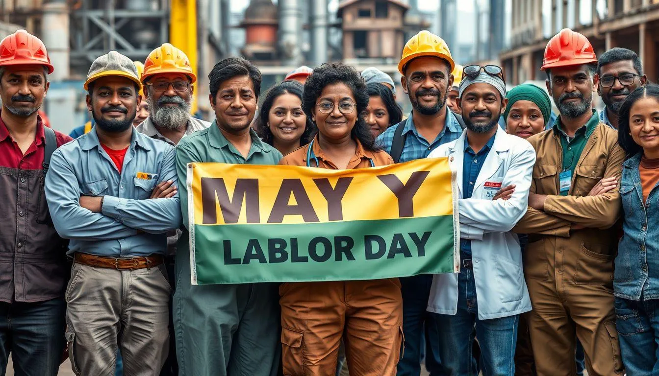 FAQ Seputar Ucapan Selamat Hari Buruh Internasional (c) Ilustrasi AI