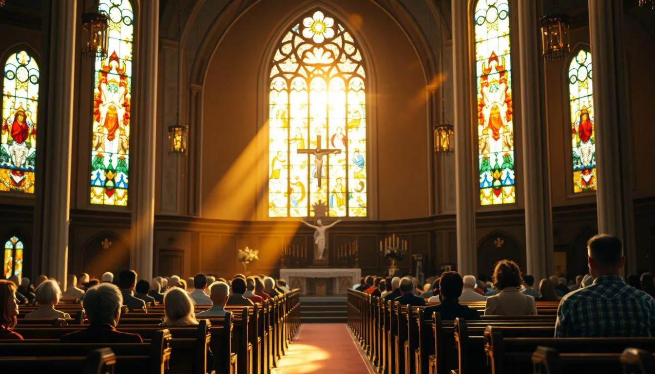 Ucapan Selamat Hari Minggu Katolik dengan Ayat Alkitab (c) Ilustrasi AI