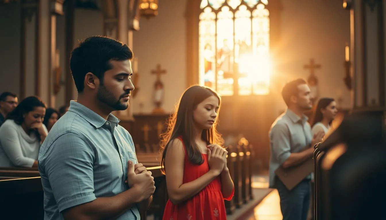 Doa Pendek untuk Hari Minggu Katolik (c) Ilustrasi AI