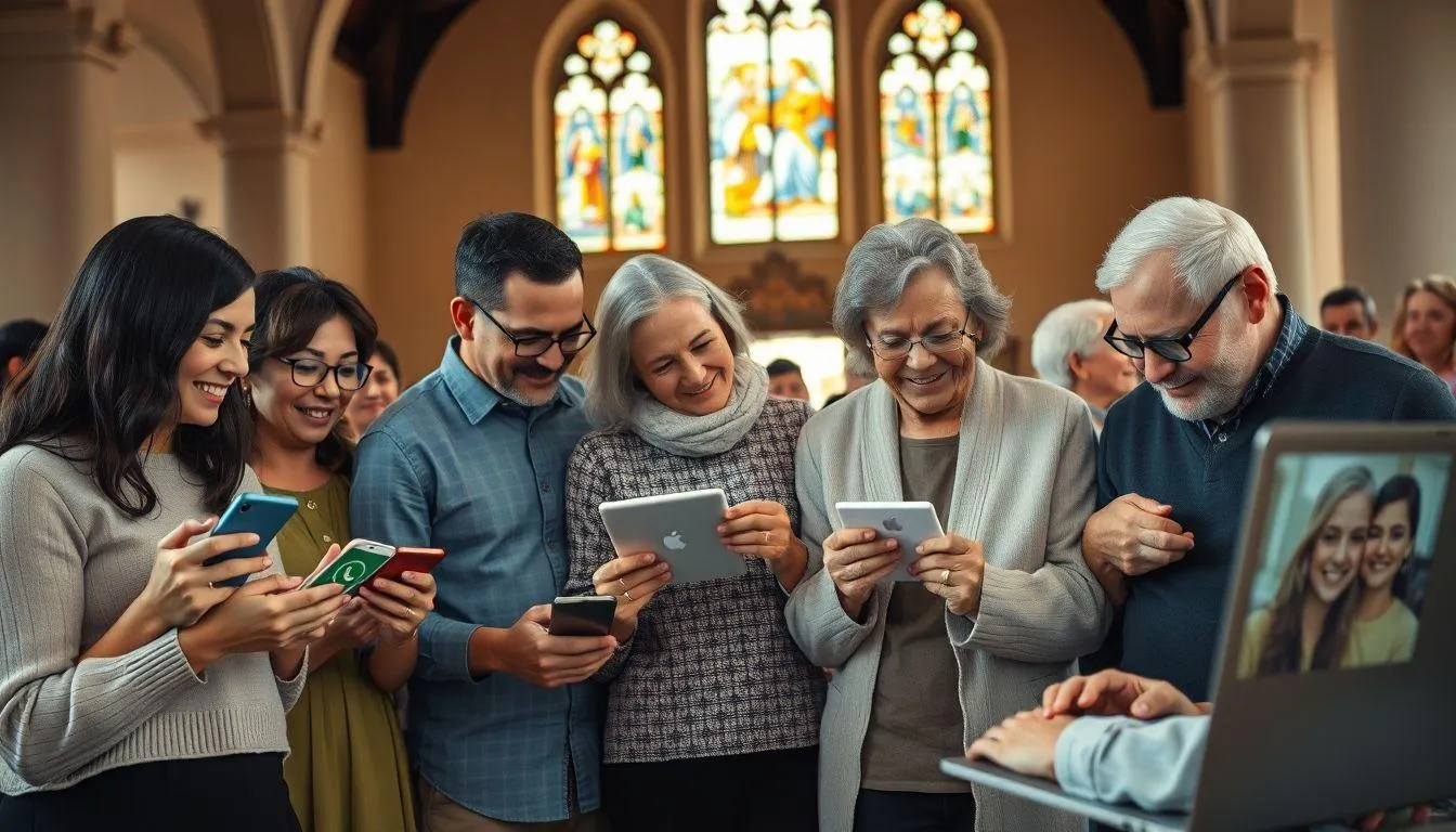 Cara Menyampaikan Ucapan Selamat Hari Minggu Katolik (c) Ilustrasi AI