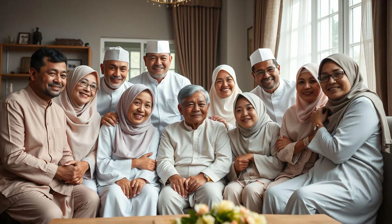 Ucapan Idul Fitri Bahasa Arab untuk Keluarga (c) Ilustrasi AI