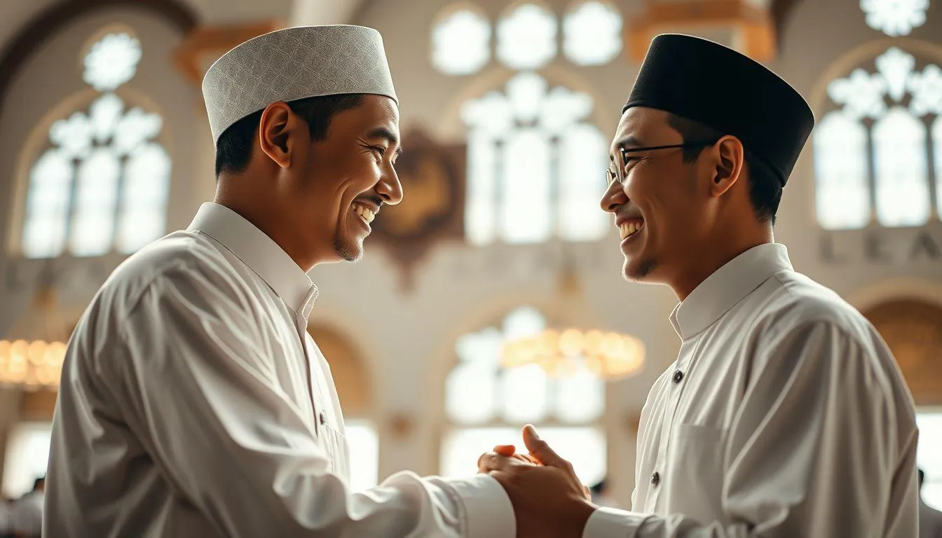 Cara Membalas Ucapan Idulfitri yang Benar (c) Ilustrasi AI