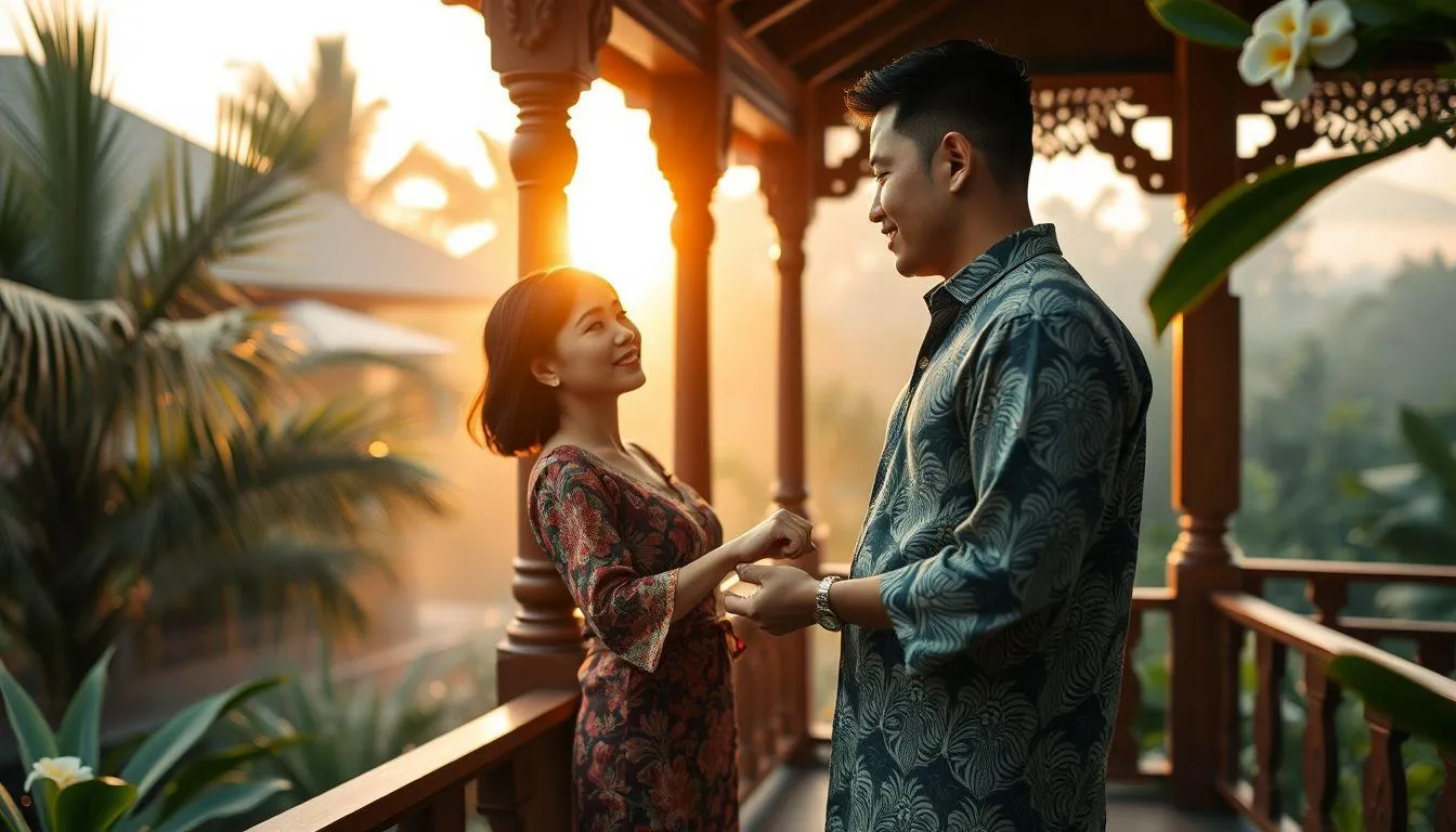 Pengertian dan Makna Ucapan Selamat Pagi Bahasa Jawa Romantis (c) Ilustrasi AI