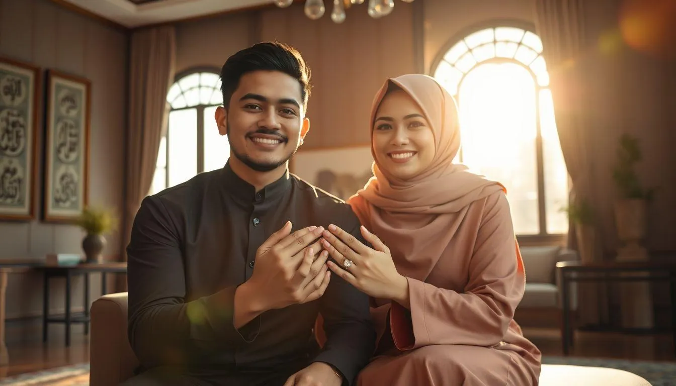 Doa Tunangan Lengkap dalam Bahasa Arab dan Artinya (c) Ilustrasi AI