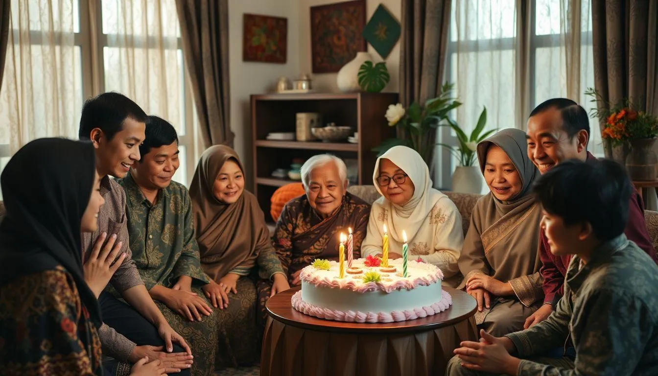 Kumpulan Ucapan Selamat Ulang Tahun Bahasa Jawa untuk Orang Tua dan Keluarga (c) Ilustrasi AI