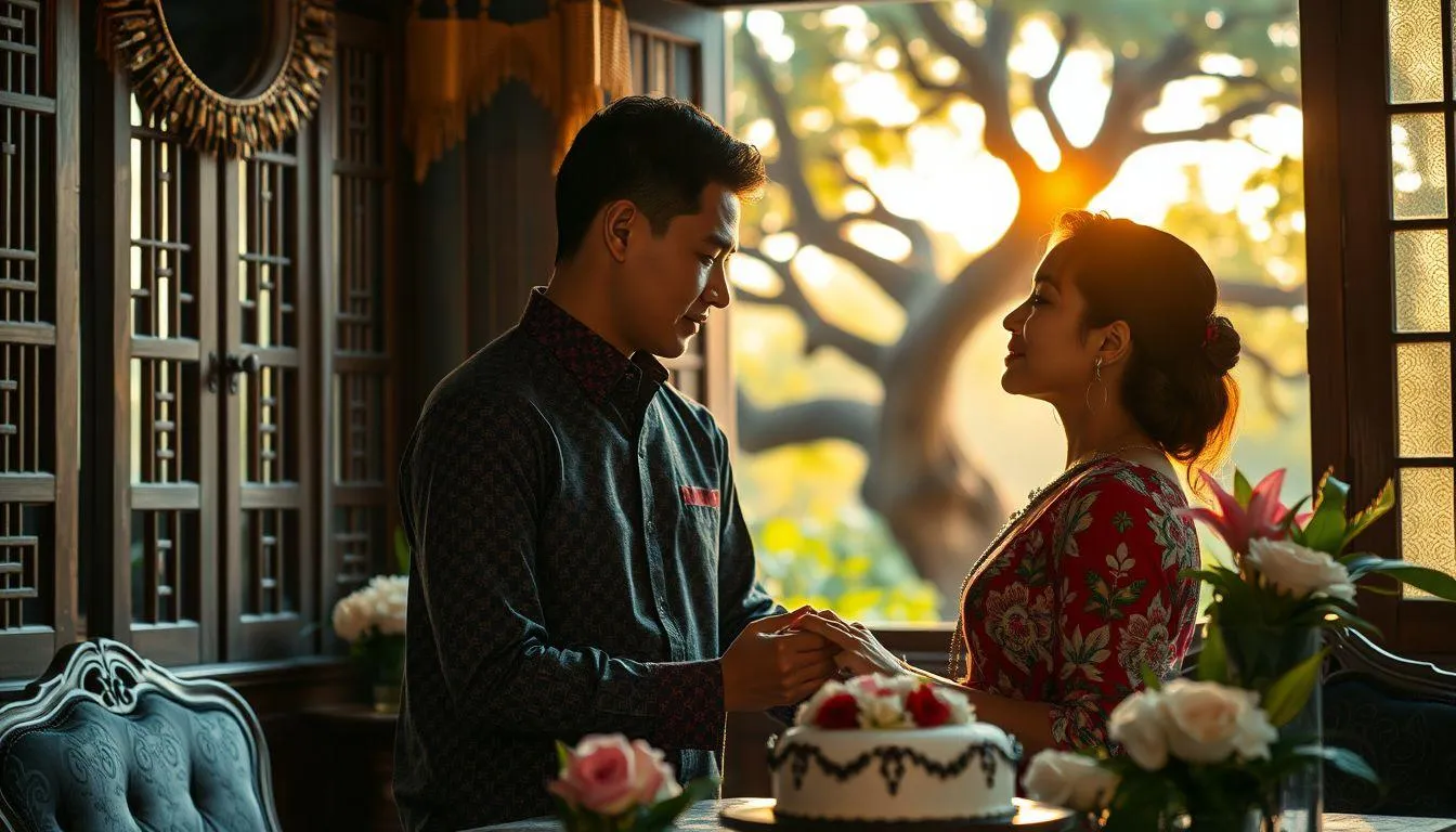 Ucapan Romantis Bahasa Jawa untuk Pasangan (c) Ilustrasi AI