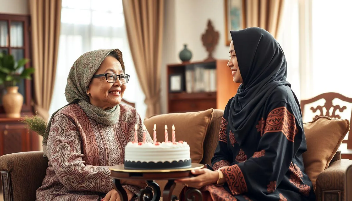 Jenis-Jenis Ucapan Ulang Tahun untuk Ibu Mertua (c) Ilustrasi AI