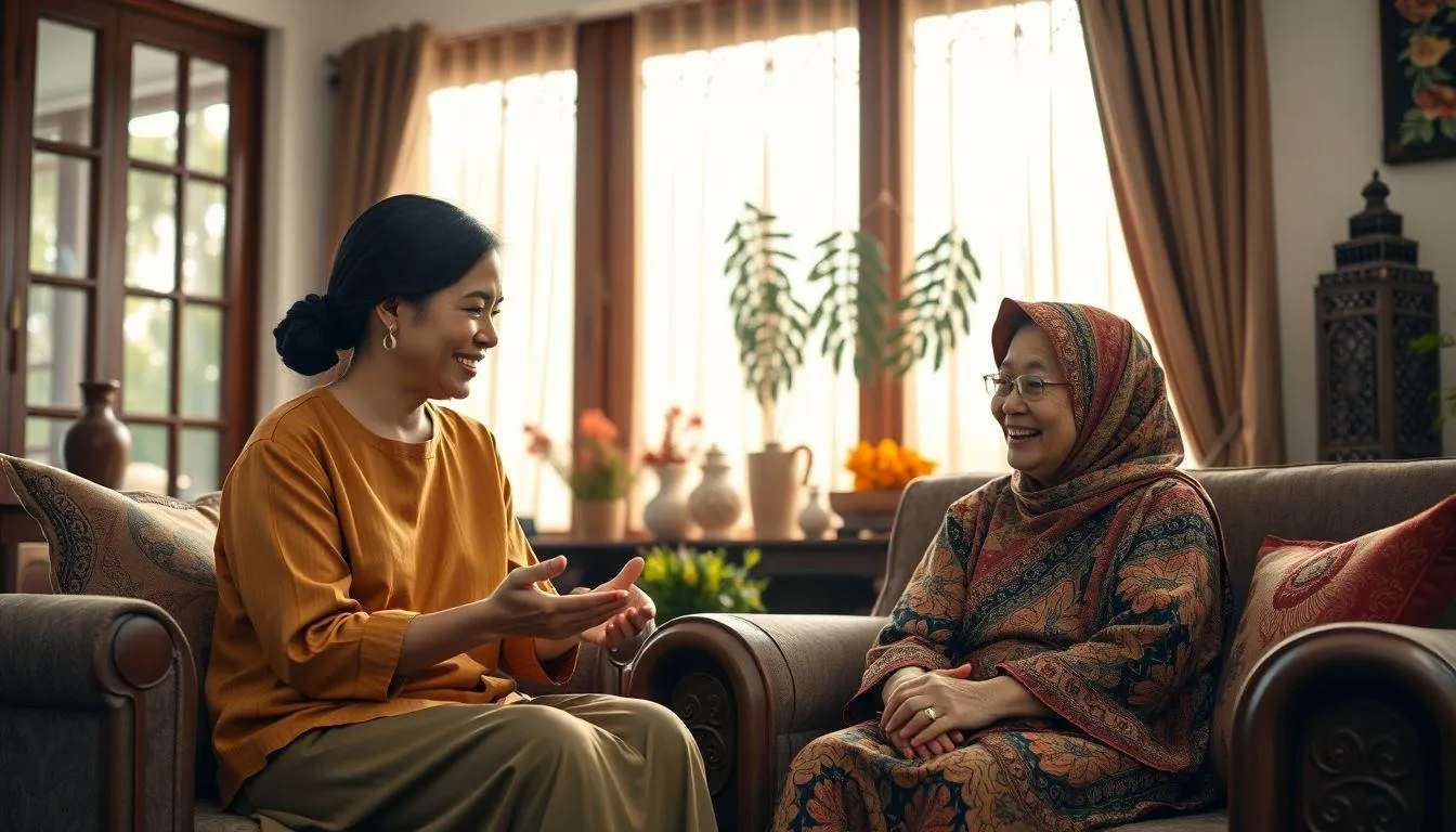 Tips Menyampaikan Ucapan Ulang Tahun kepada Ibu Mertua (c) Ilustrasi AI