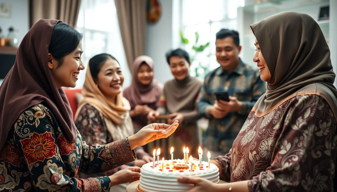 Manfaat Memberikan Ucapan Ulang Tahun kepada Ibu Mertua (c) Ilustrasi AI