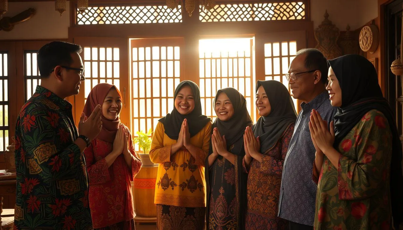 Ucapan Singkat Idul Fitri 2026 dalam Bahasa Daerah (c) Ilustrasi AI