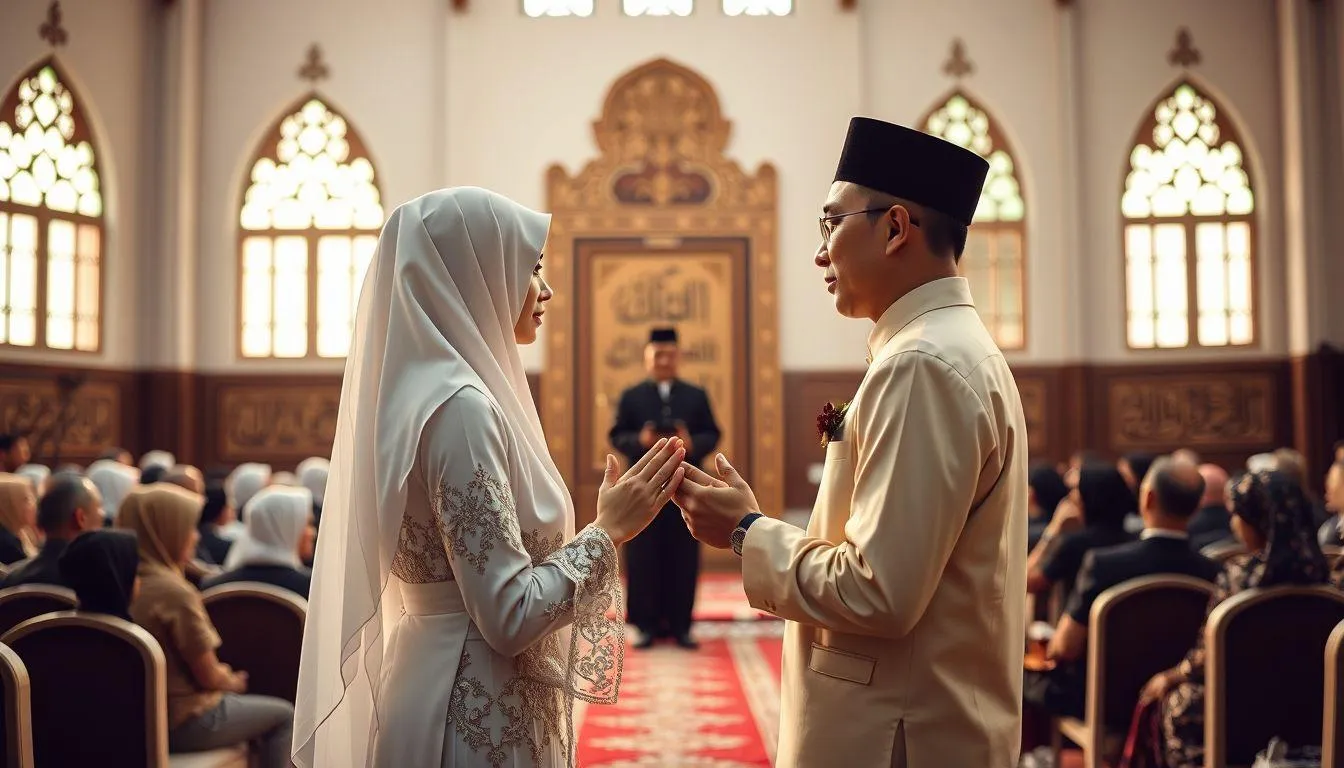 Makna Spiritual dan Hukum Ucapan Pengesahan (c) Ilustrasi AI