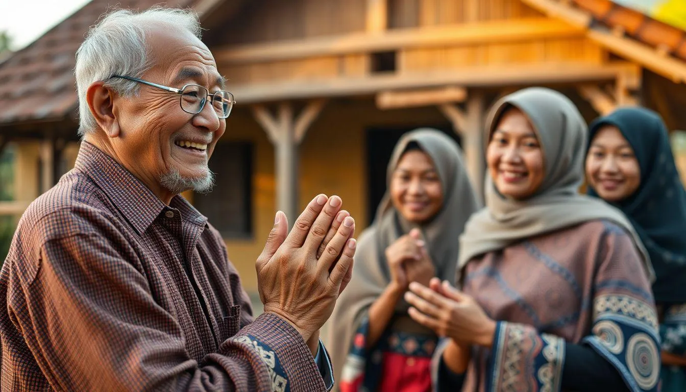 Variasi Ucapan Terima Kasih dalam Bahasa Batak (c) Ilustrasi AI