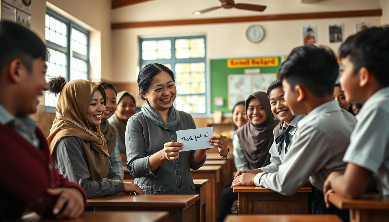 Contoh Ucapan Terima Kasih yang Singkat dan Bermakna (c) Ilustrasi AI