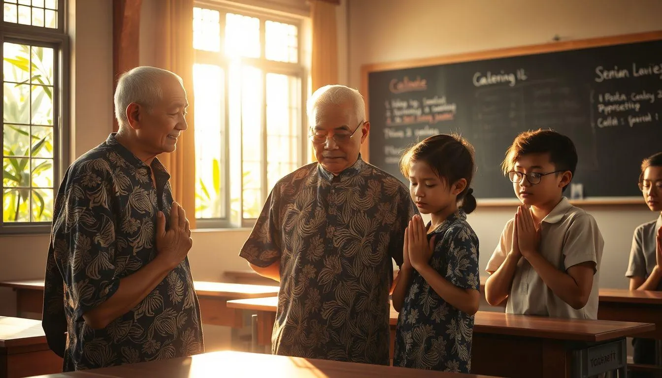 Ucapan Terima Kasih untuk Guru yang Penuh Makna (c) Ilustrasi AI