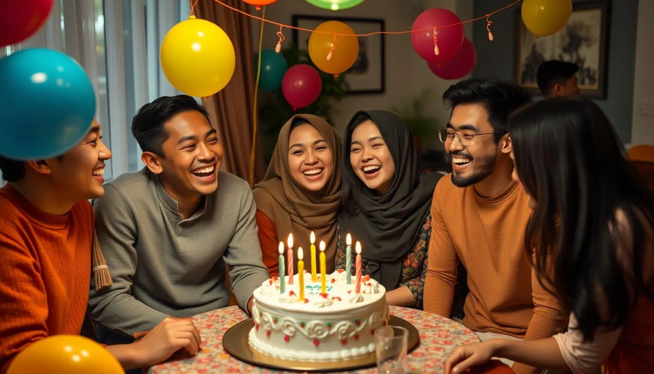 Contoh Ucapan Ulang Tahun Kocak Lucu Singkat untuk Berbagai Situasi (c) Ilustrasi AI