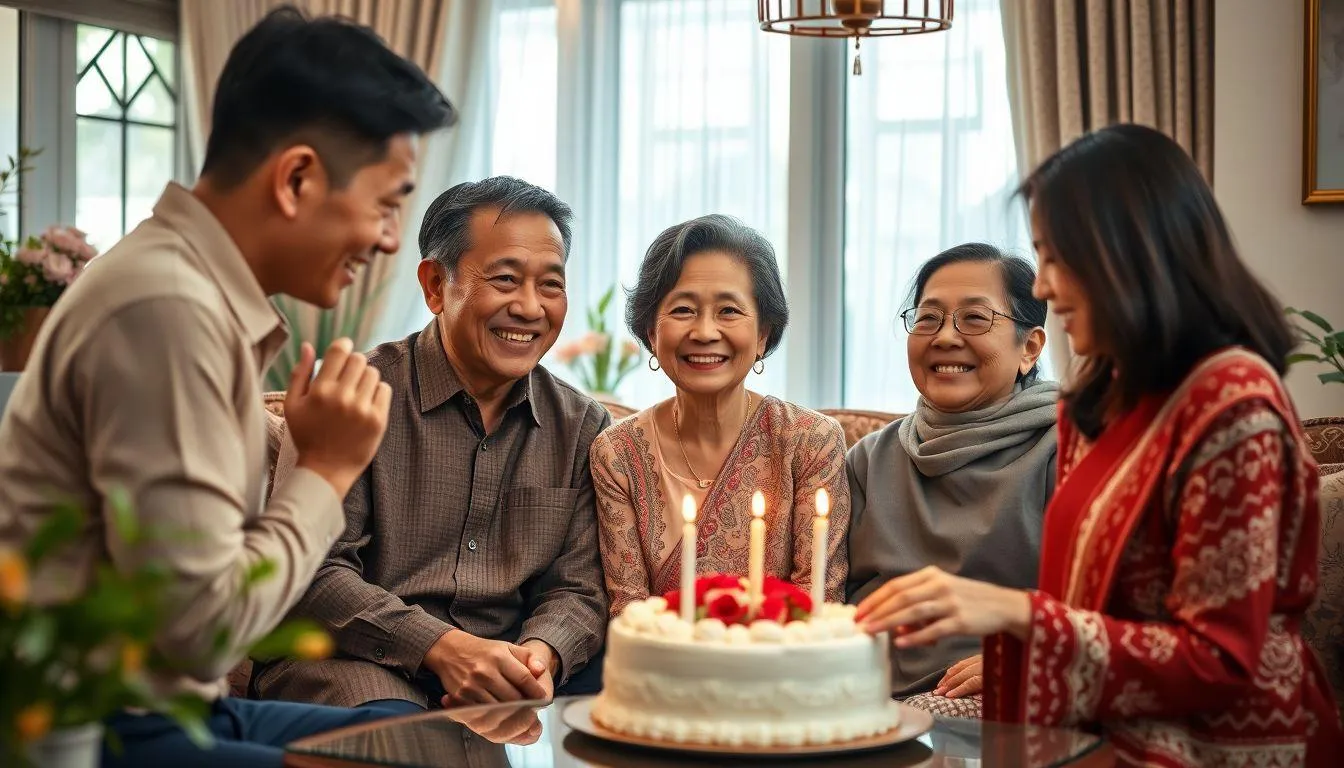 Jenis-Jenis Ucapan Ulang Tahun untuk Calon Mertua (c) Ilustrasi AI