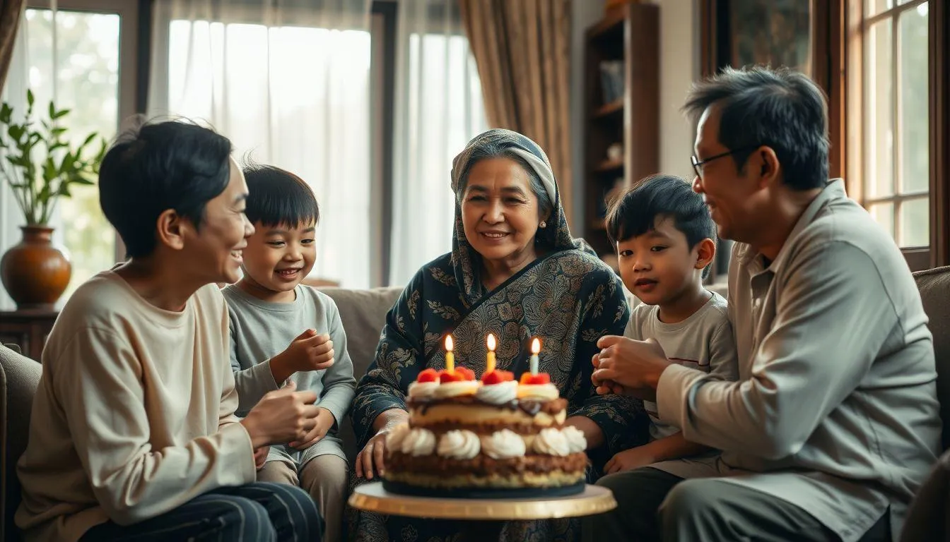 Cara Menyampaikan Ucapan Ulang Tahun untuk Ibu (c) Ilustrasi AI