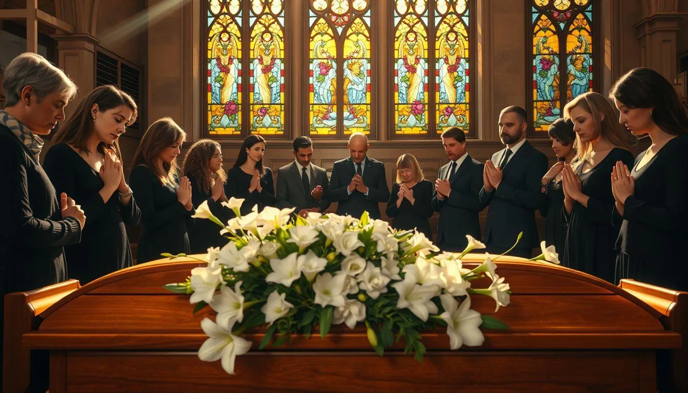 Pengertian dan Makna Ucapan untuk Orang Meninggal Kristen (c) Ilustrasi AI