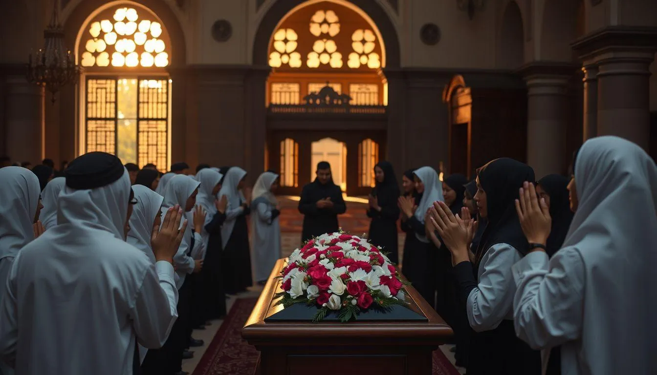 Contoh Ucapan Belasungkawa Berdasarkan Hubungan (c) Ilustrasi AI