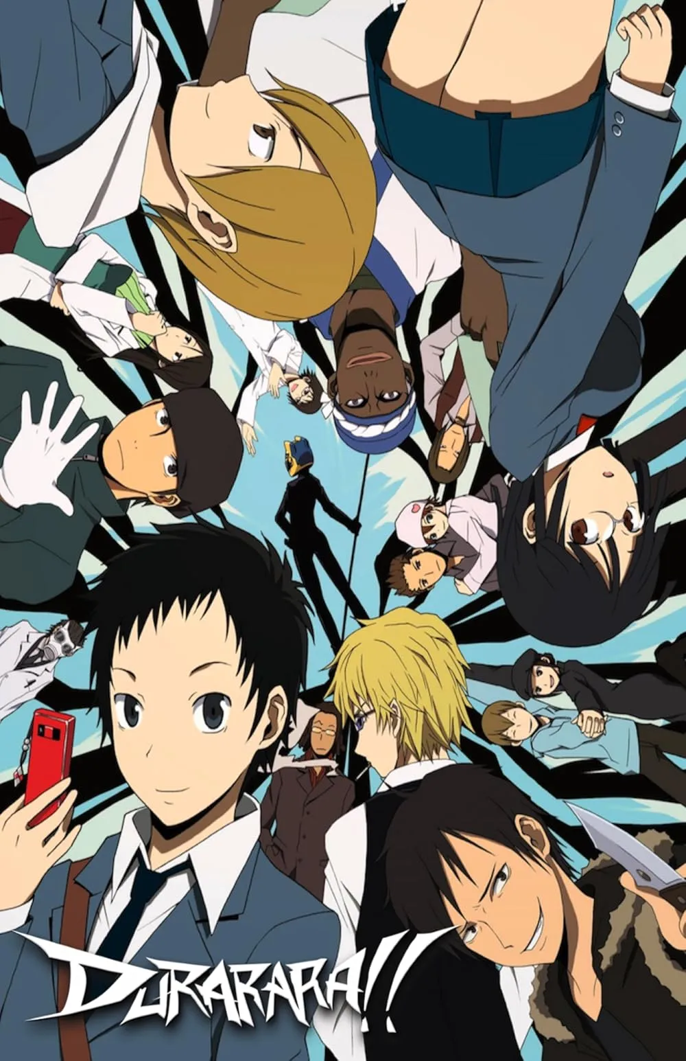 Poster anime Durarara!! (Credit: IMDB)