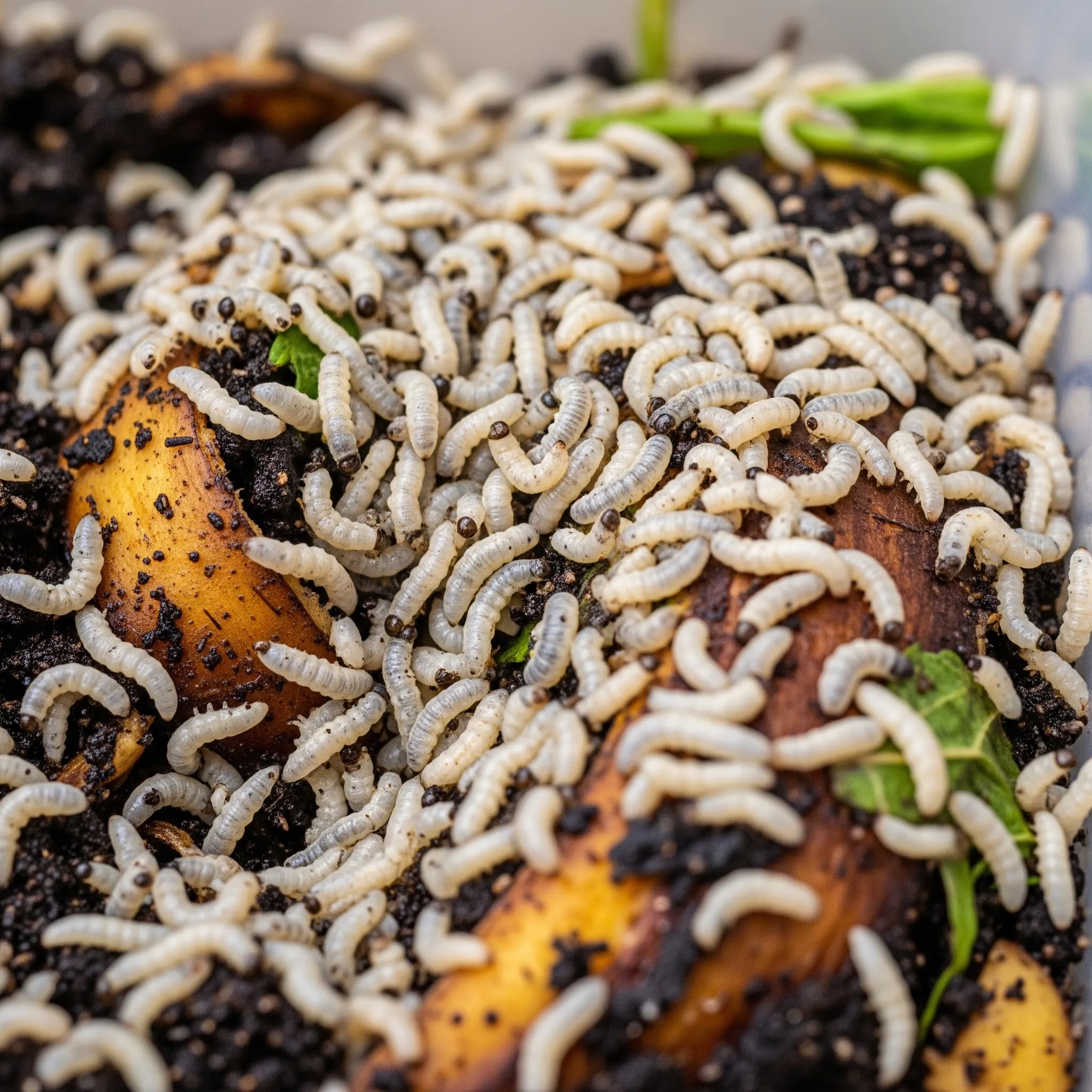 Menggunakan Maggot (Image by AI)