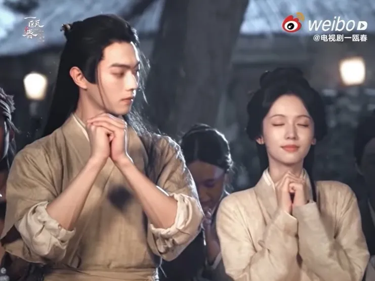 Lampion romantis hiasi momen Xu Kai dan Zhou Ye (credit:weibo)