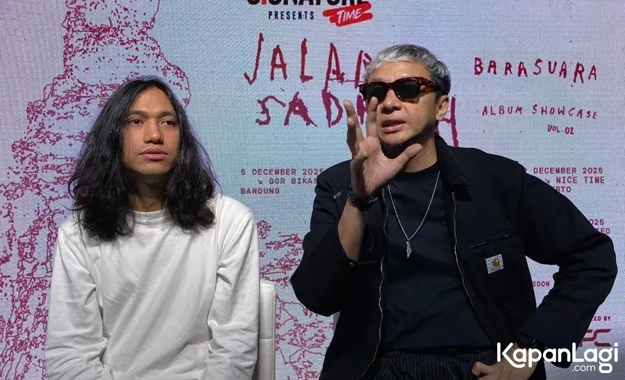 Dua Personel Barasuara © KapanLagi.com/Fikri Alfi Rosyadi