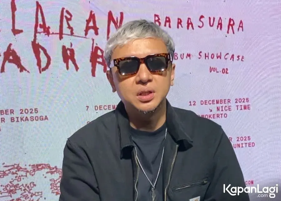 Gaya Iga Massardi Barasuara © KapanLagi.com/Fikri Alfi Rosyadi