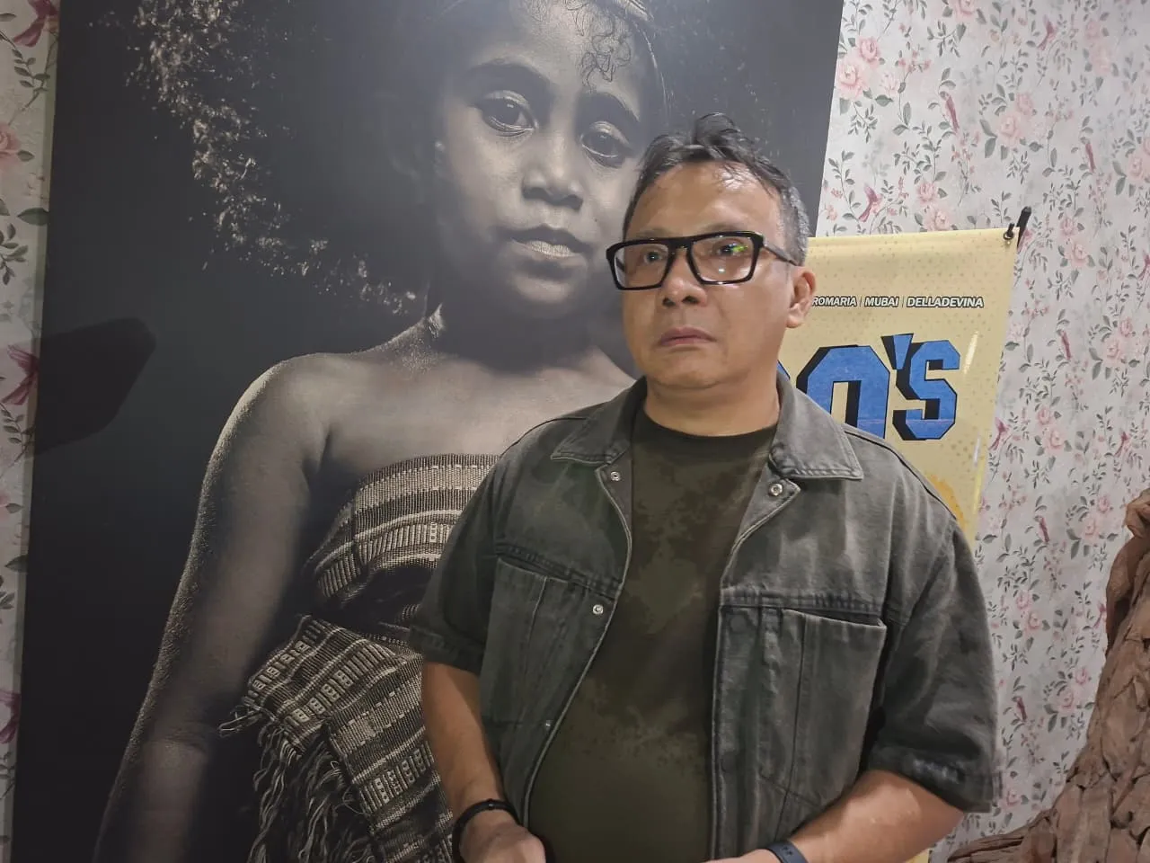 Adi Bing Slamet Kaus Berkeringat Â© KapanLagi.com/Fikri Alfi Rosyadi