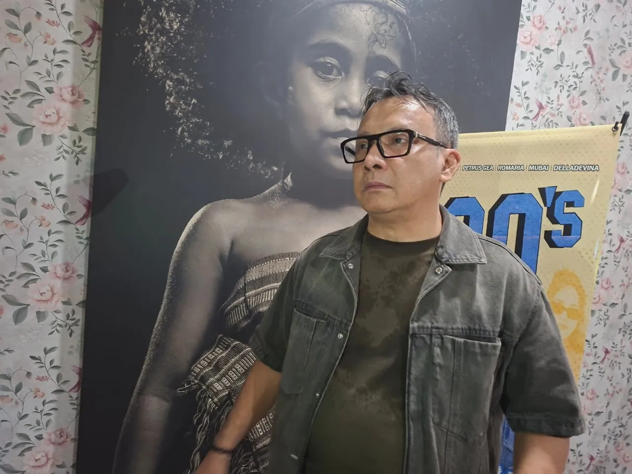 Adi Bing Slamet Berkacamata Â© KapanLagi.com/Fikri Alfi Rosyadi