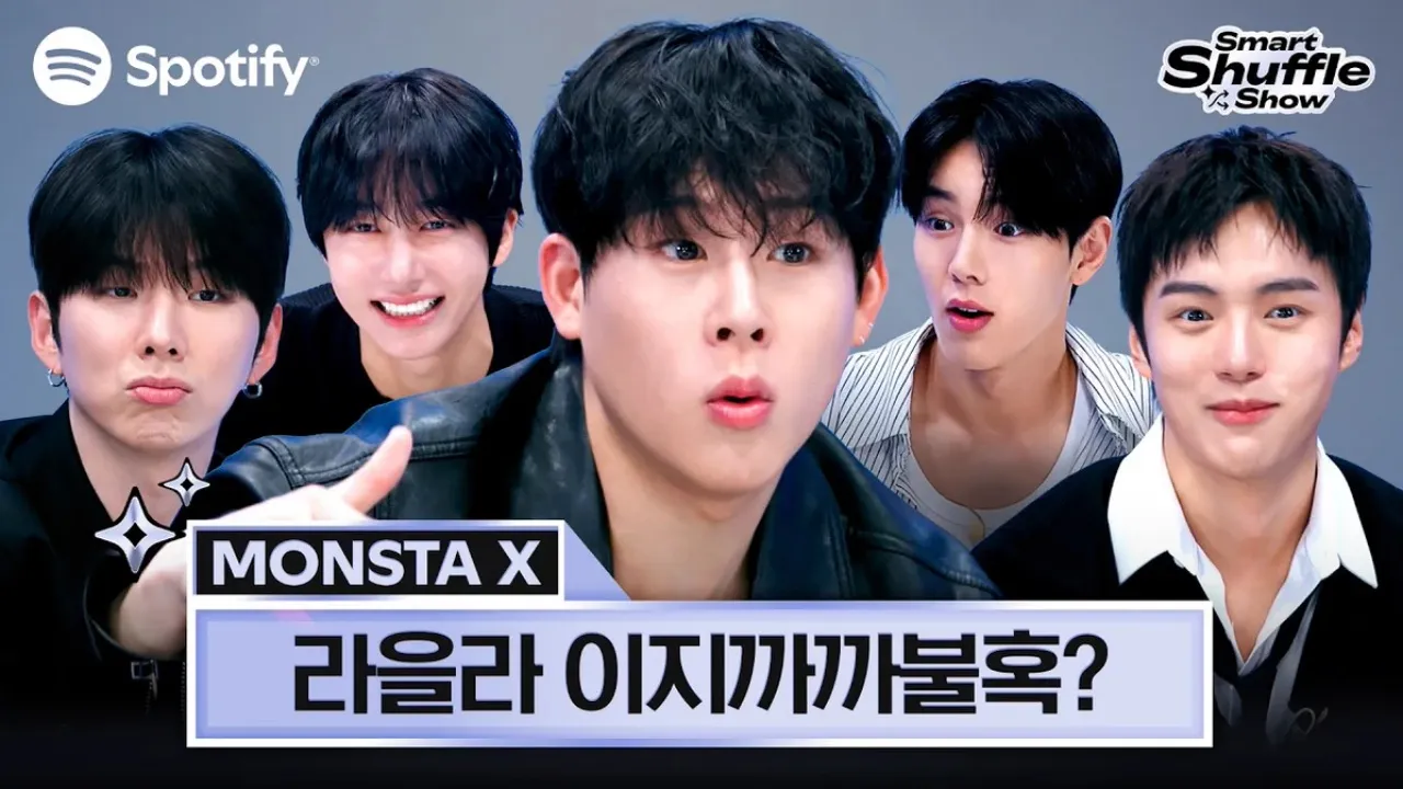 MONSTA X "Smart Shuffle Show" di K-Pop ON! RECORD (Foto: Spotify)