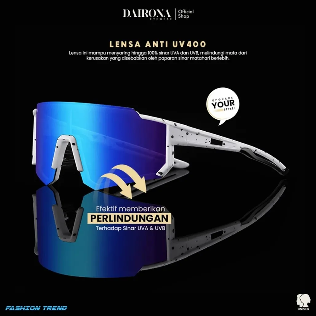 Dairona Eyewear Kacamata Sepeda Sport