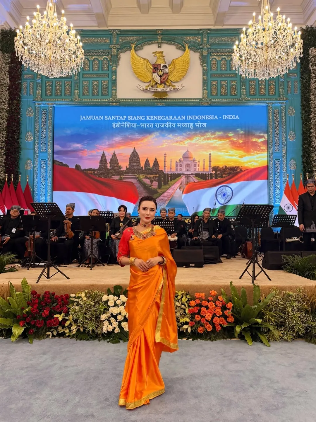 Wika Salim tampil di Istana Kepresidenan © instagram.com/wikasalim