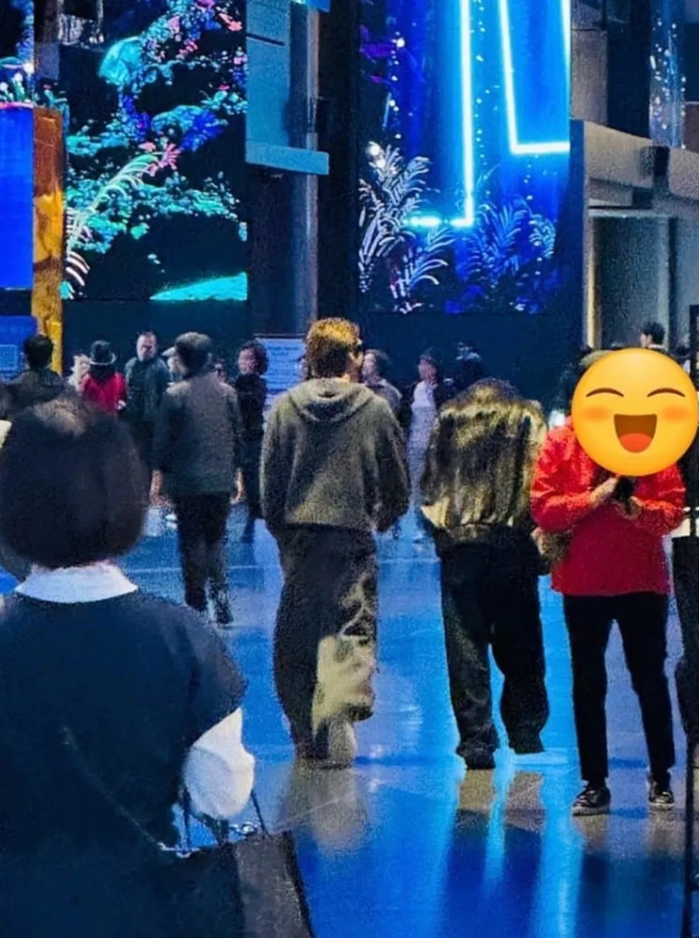 Foto Viral Woochan dan Annie ALLDAY PROJECT (credit: Allkpop)