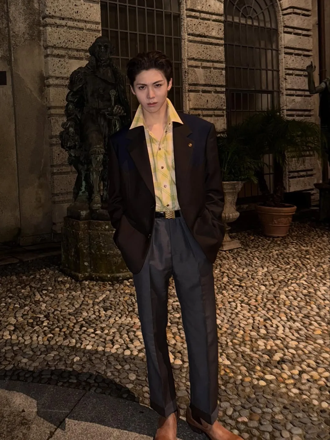 Woochan Juga Pernah Dirumorkan dengan Youngseo (credit: Instagram.com/jowoochan_santa/)