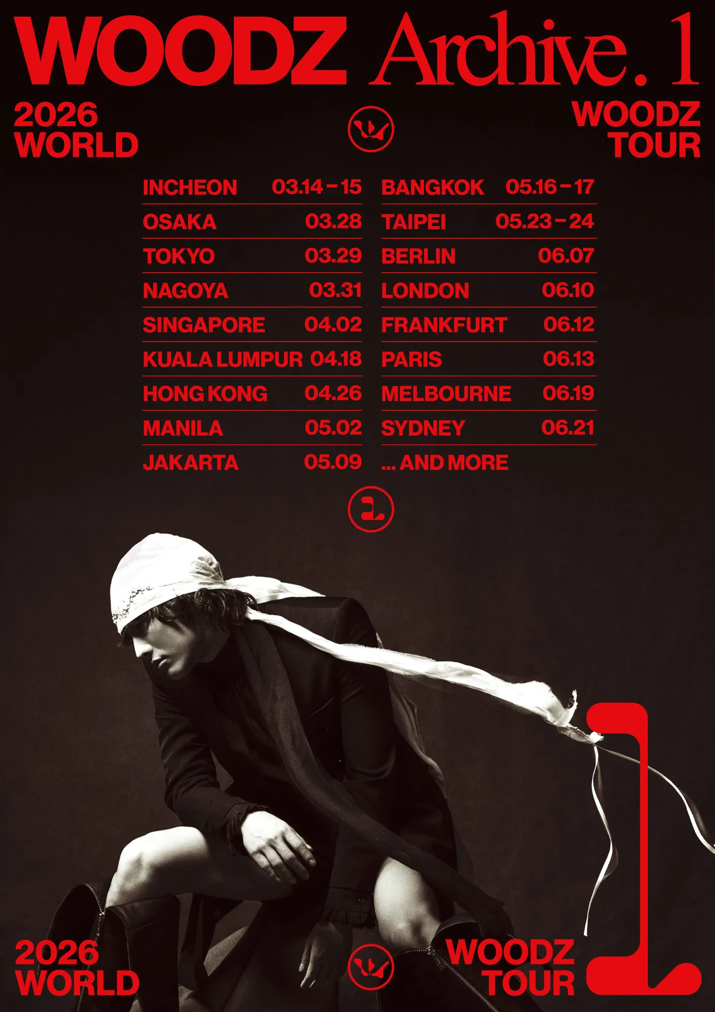 Poster Konser WOODZ © x.com/c_woodzofficial
