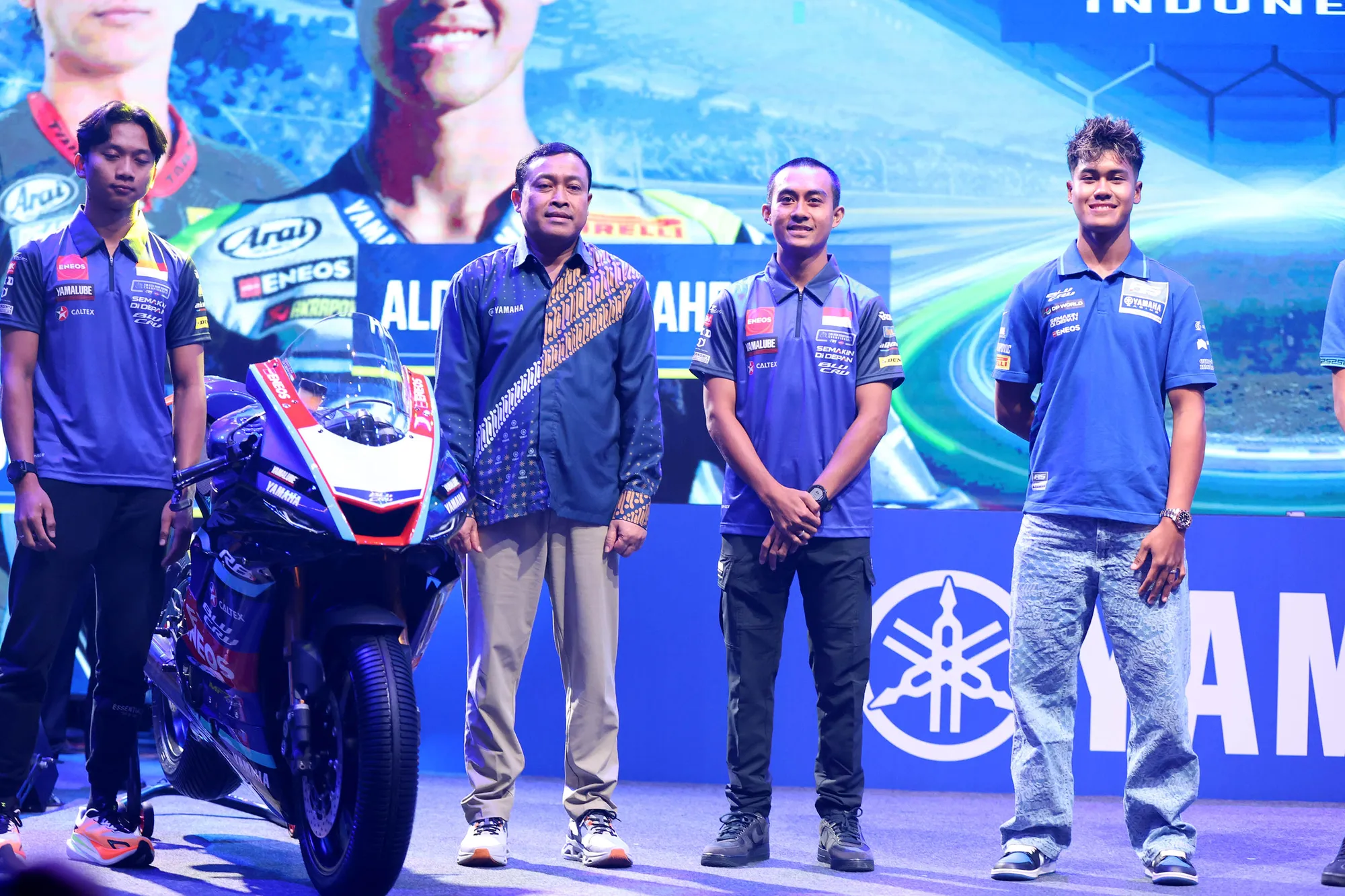Tim Yamaha Indonesia untuk empat kejuaraan Internasional (Credit: KapanLagi/Budy Santoso)