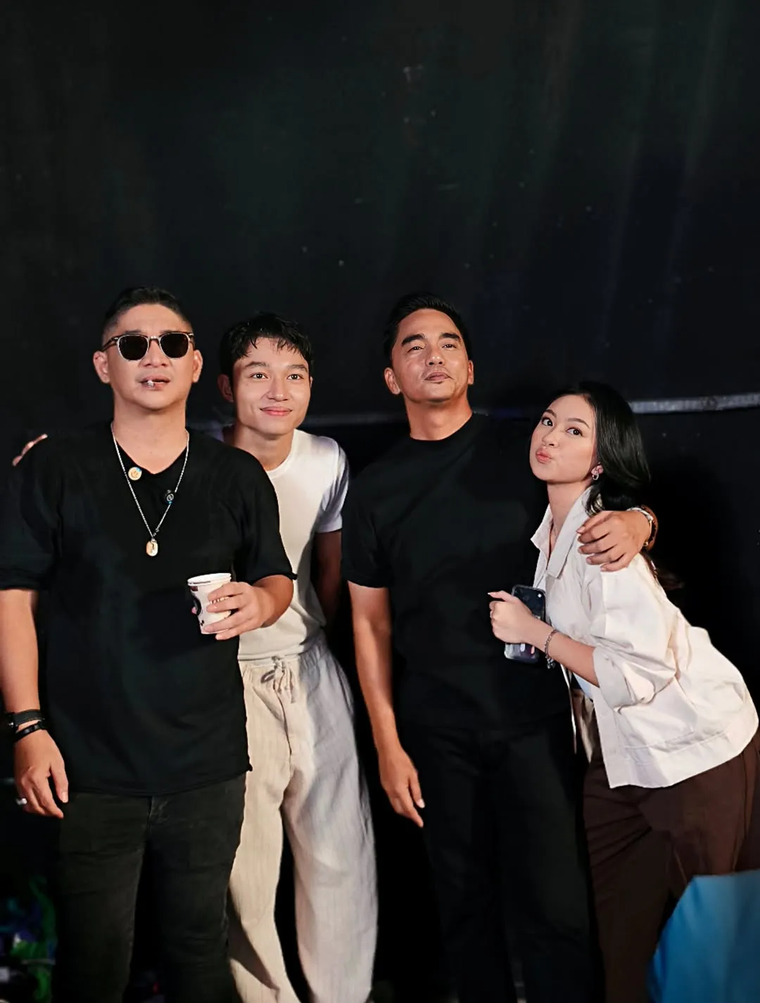 Zara Leola dirangkul Enda Ungu © instagram.com/zara_leola_official