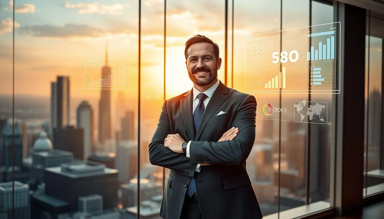 Leo: Pemimpin Visioner dengan Tujuan Besar (c) Ilustrasi AI