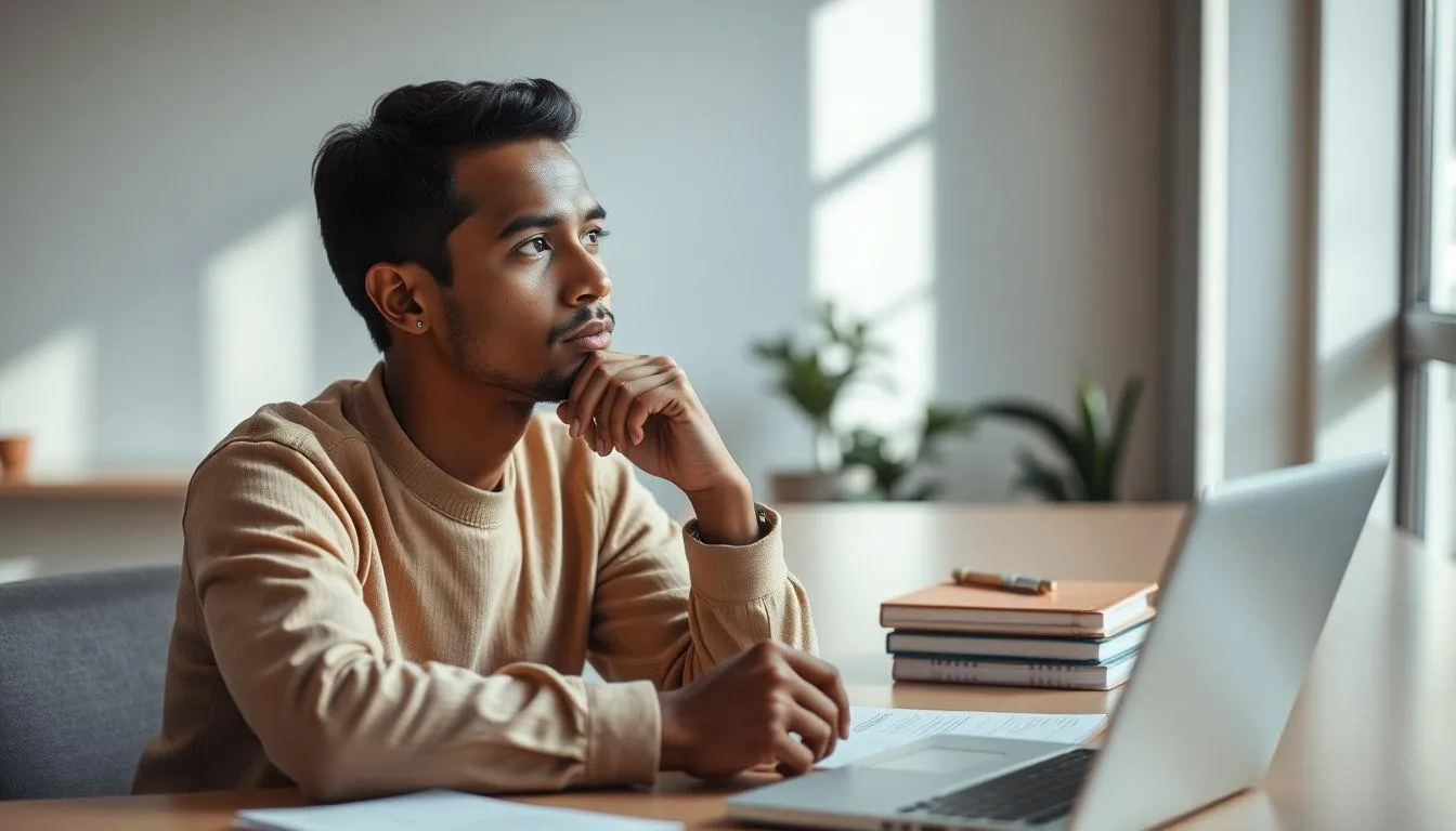 Cara Mengatasi Kebingungan dalam Menentukan Pilihan (c) Ilustrasi AI