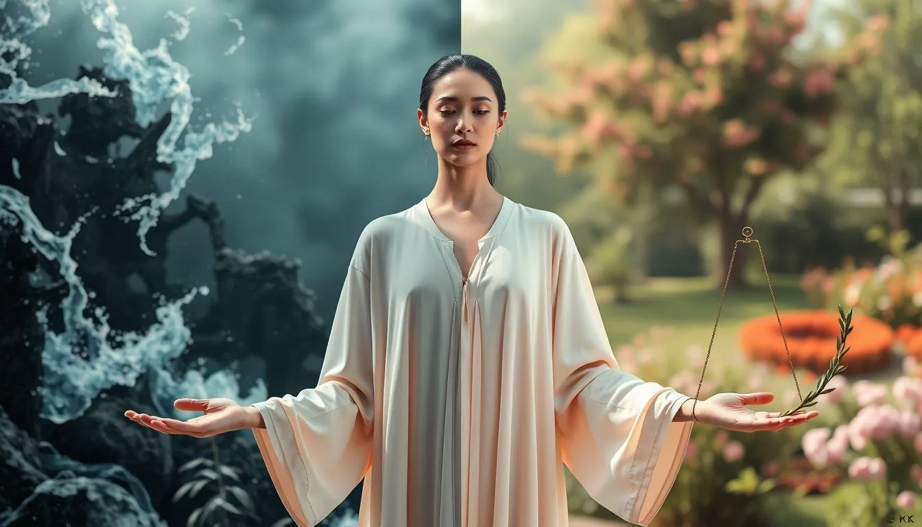 Libra: Keseimbangan dan Harmoni sebagai Kunci Kesantaian (c) Ilustrasi AI